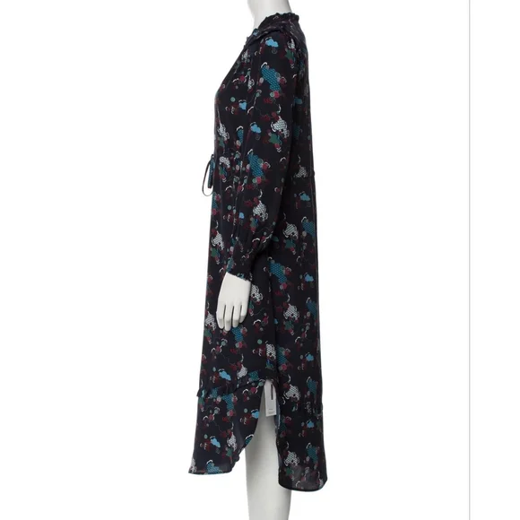 Cefinn Midi Length Silk Dress - Picture 11 of 15